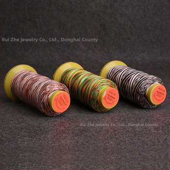 Nakit od niti s perlicama, pamuk–nylon konac, resice, ručno pletenje, mogućnosti 3/6/9/12 niti