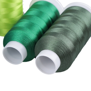 Siuvinėjimo siūlai 120D/2, poliesteris, OEKO-TEX sertifikatas, skirtos skaitmeninėms siuvimo mašinoms