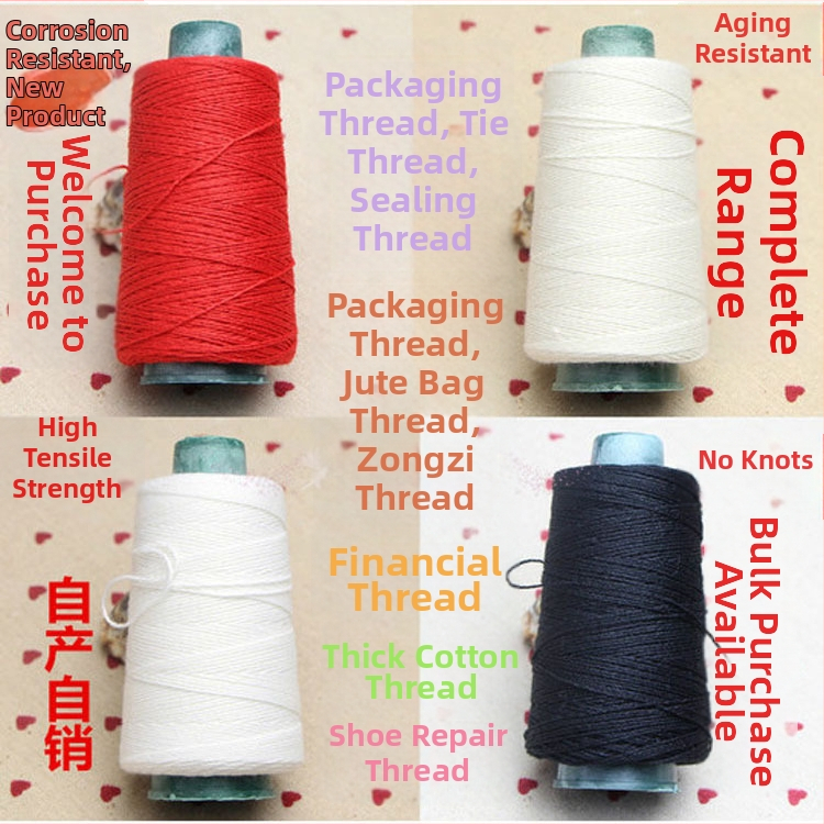 Šijacia niť, polyesterové vlákno, Na šitie odevov a domácich textílií