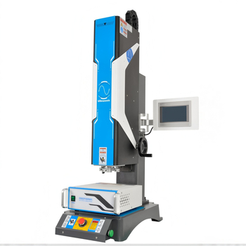 Servo valdomas ultragarso plastmasos sujungimo įrenginys, 15/20 kHz, 220V, elektrinė pavara, elektrinis valdymas ir garso bangų vibracija.