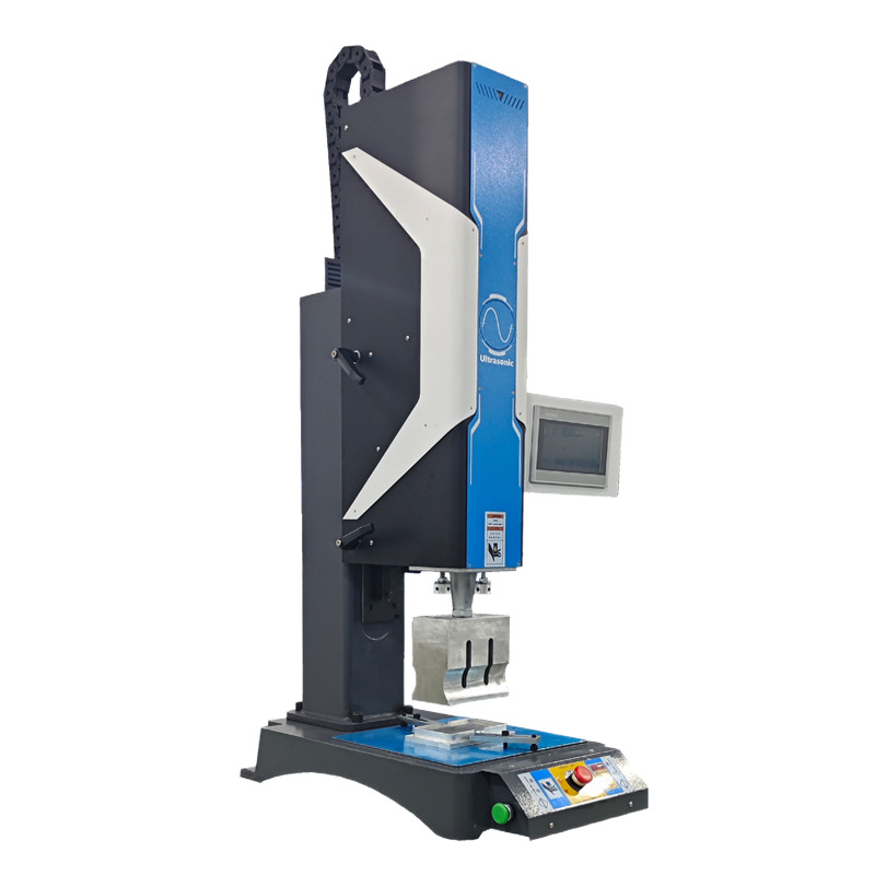 Servo valdomas ultragarso plastmasos sujungimo įrenginys, 15/20 kHz, 220V, elektrinė pavara, elektrinis valdymas ir garso bangų vibracija.