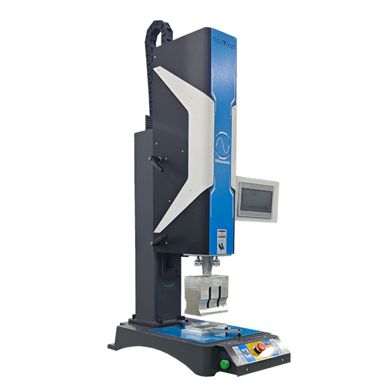 Servo valdomas ultragarso plastmasos sujungimo įrenginys, 15/20 kHz, 220V, elektrinė pavara, elektrinis valdymas ir garso bangų vibracija.