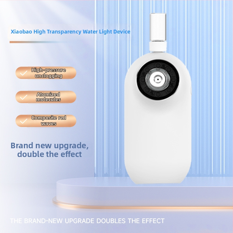 GZJIAMEI Nešiojamas veidojimo įrenginys su aukšto slėgio nano purškimu hidratacijai, įmontuota baterija 1200–2000 mAh, šaltas purškimas, 1-asis režimas