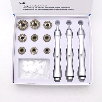 Три в едно диамантено микродермабразийно устройство с вакуум за черни точки — Марка: Soochow grinder; Материал: Emery