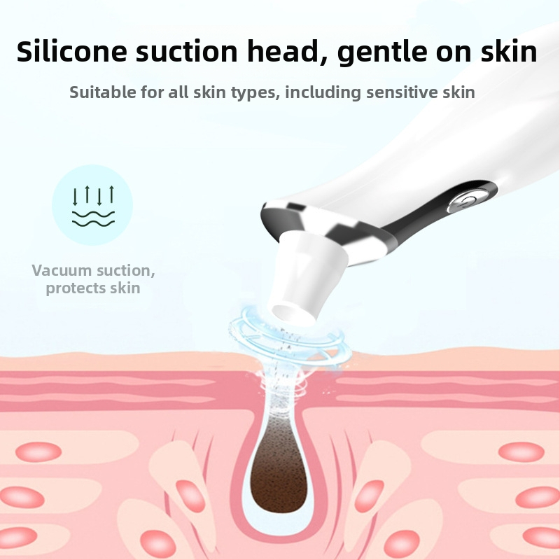 Vakuuma sejas tīrīšanas ierīce melno punktu likvidēšanai, modeļ DYM028, Define Beauty, vizuāli noņem melnos punktus un pinnes, 3 jaudas līmeņi