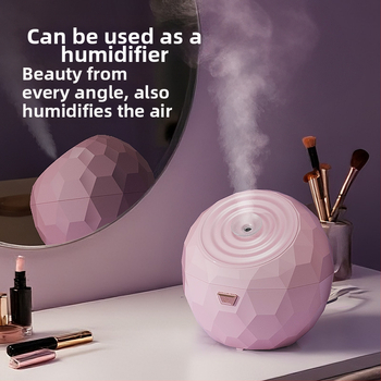 Veido odos garintuvo su karštu rūku ir nano drėkinimo purkštuvu, namų naudojimui; miglos laikas 31–60 s; 1-asis greitis; karštas purškimas; korpuso danga purškimo danga; be įmontuotos baterijos