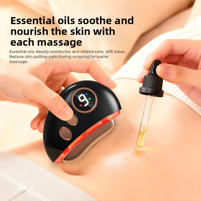 Elektriskais meridiānu masāžas līdzeklis L9 – uzlādei paredzēta visa ķermeņa masāžas ierīce, ABS korpuss, 4 ātrumi, 500 mAh akumulators, pogu vadība