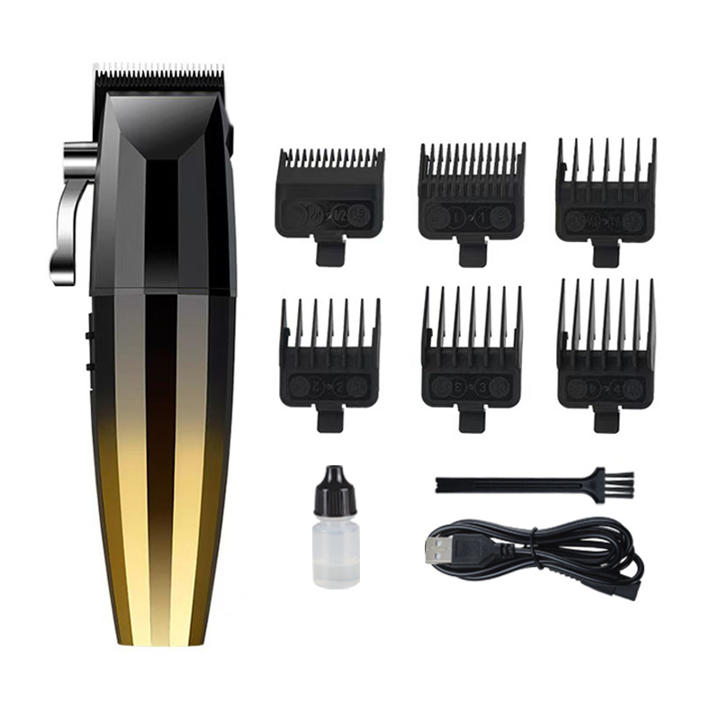 Električna mašinica za šišanje kose, punjiva baterija, četkasti motor, keramičko oštrice, radno vrijeme 1-3 sata