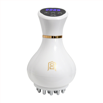 Lādējams rokas masāžas līdzeklis meridiāniem ar vibrāciju, temperatūras regulators līdz 60°C, ABS korpuss, svars apmēram 0,7 kg