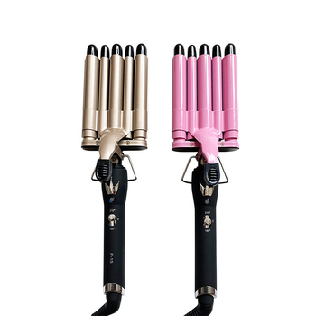 Κύλινδρος μπούκλας με πέντε σωληνες για αυγολωτό ρολό, κύμα νερού; 75W, 110–220V, διάμετρος 21–30 mm, 2 ενότητες από οικολογικό κράμα