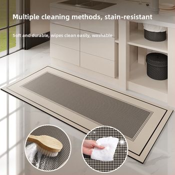 Virtuvės grindų kilimėlis, neslidus, aliejui atsparus, sugeriantis, PVC medžiaga