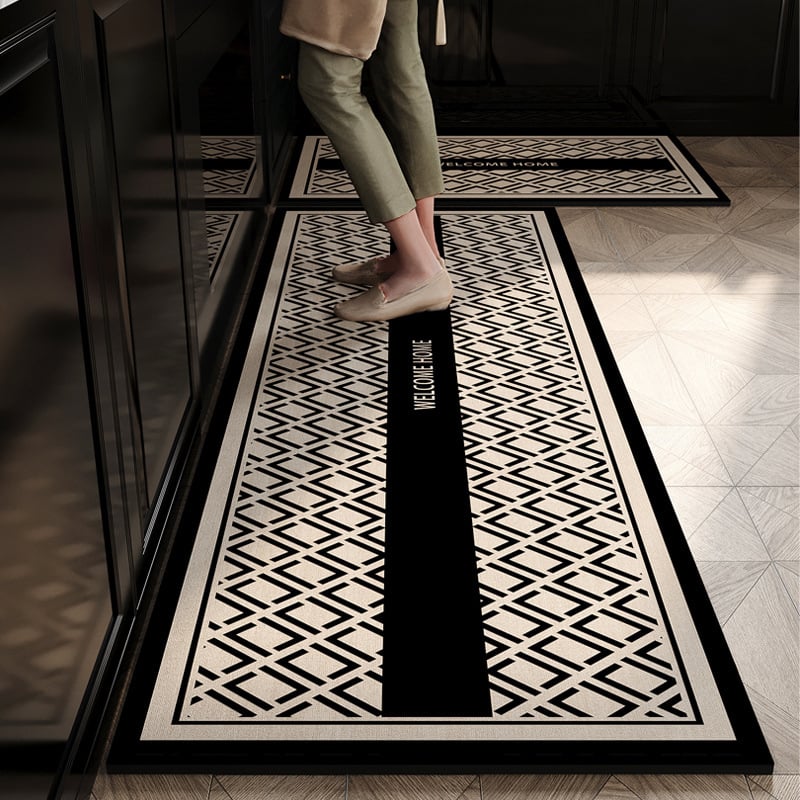 Virtuvės grindų kilimėlis, neslidus, aliejui atsparus, sugeriantis, PVC medžiaga