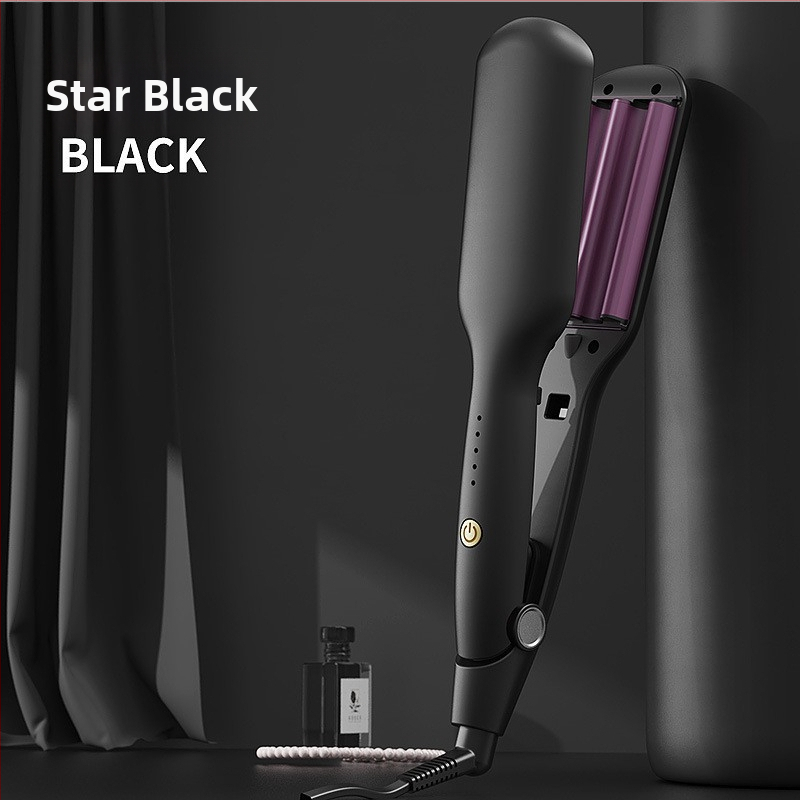 Κυματιστικό εργαλείο με κεραμική επίστρωση, τροφοδοσία με καλώδιο 110–220V, 45W, ρυθμιζόμενη θερμοκρασία, κατάλληλο για βρεγμένα και στεγνά μαλλιά