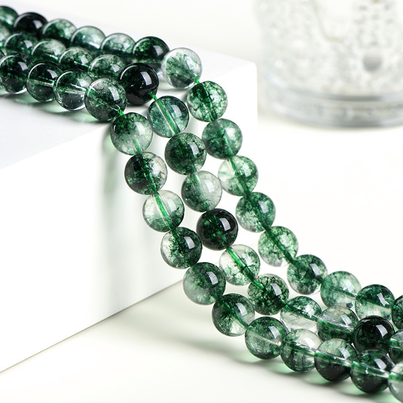 Green Ghost kristalne perle – popcorn stil, poluproizvedeni za DIY nakit