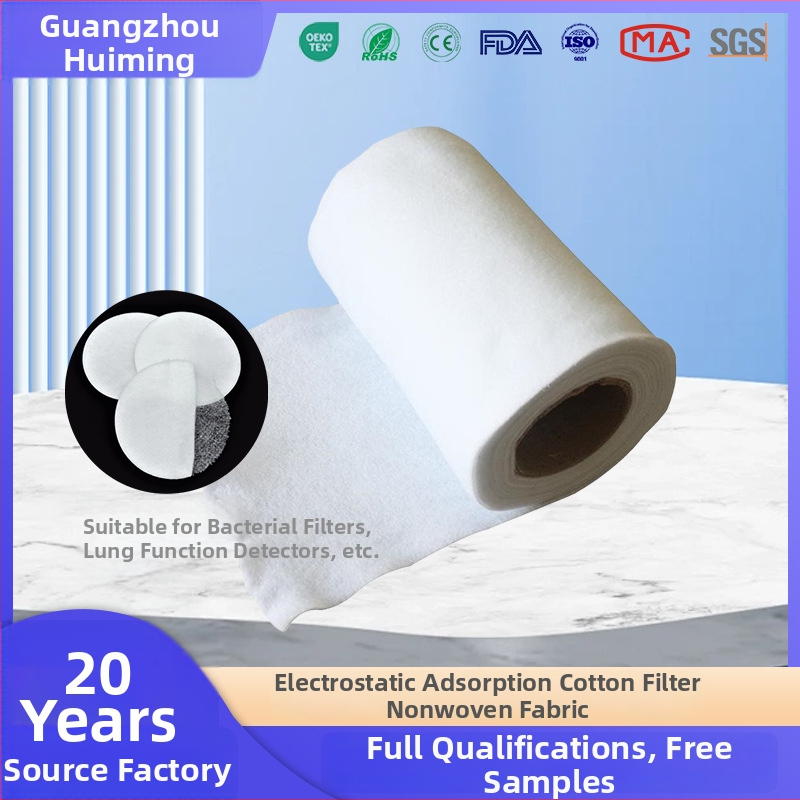 KN95 elektrostatinis filtravimo pluoštas kaukėms, PP neaustas audinys, GB standartas