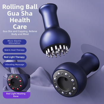 USB-toega elektriline kupping- ja gua sha seade kogu kehal, meridiaan massaaži tööriist, mudel 001, kaal 211 g