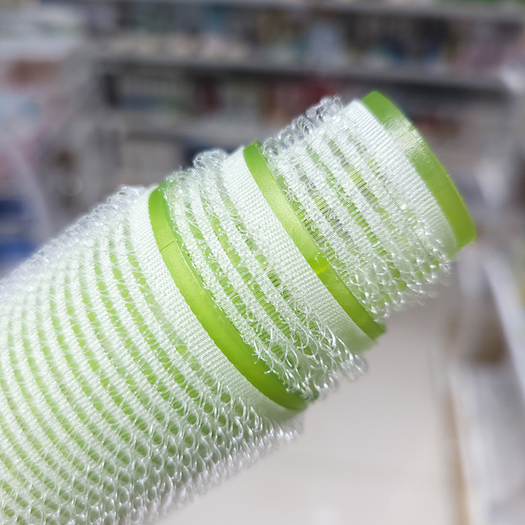 Кърлинг клип за коса с ролер — самозалепващ, пластмасов/смолен материал, еластичен клип, за челки