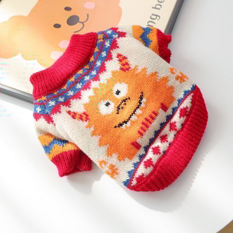 Pleteni džemper za kućne ljubimce od akrilnog vlakna – za mačke i pse