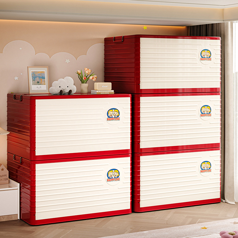 Laikymo dėžė iš PP, HIPS ir plieno; talpa 0-5 L; dangtis atsidaro; atspari vandeniui ir dulkėms; universali drabužiams, antklodėms ir žaislams