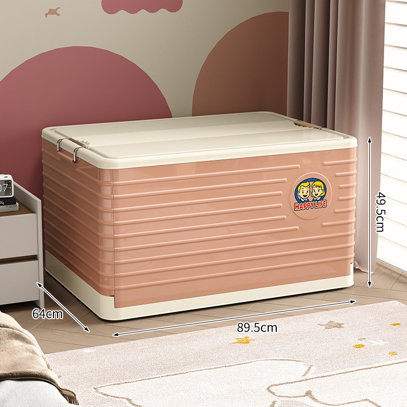 Laikymo dėžė iš PP, HIPS ir plieno; talpa 0-5 L; dangtis atsidaro; atspari vandeniui ir dulkėms; universali drabužiams, antklodėms ir žaislams