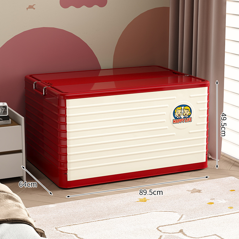 Laikymo dėžė iš PP, HIPS ir plieno; talpa 0-5 L; dangtis atsidaro; atspari vandeniui ir dulkėms; universali drabužiams, antklodėms ir žaislams