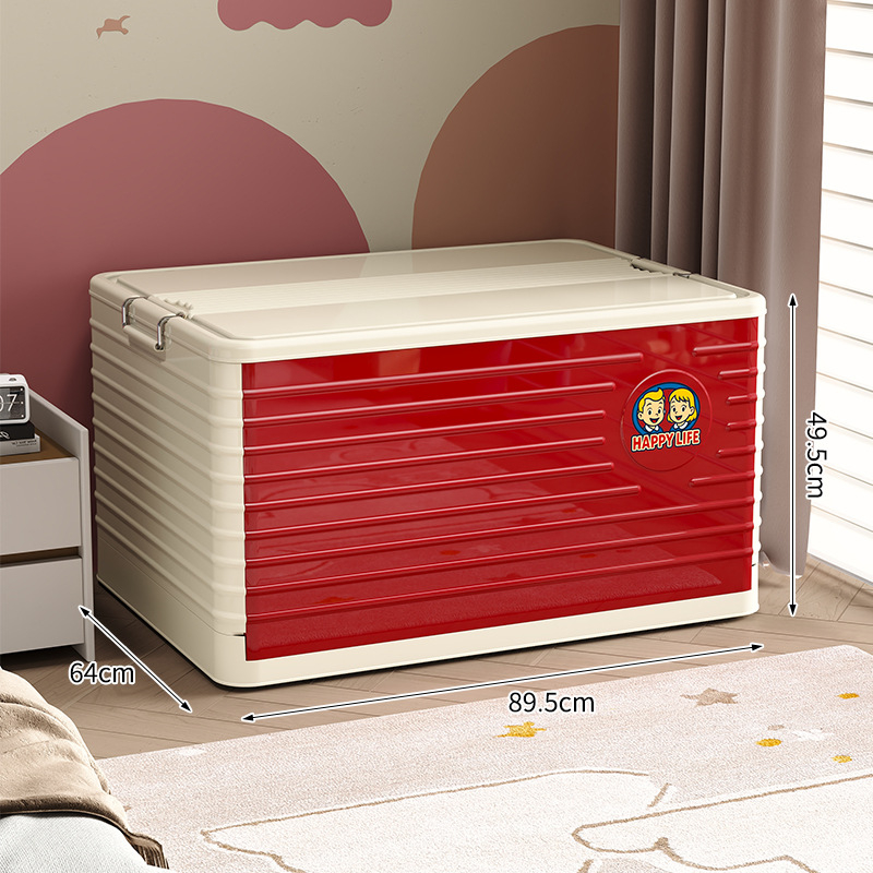 Laikymo dėžė iš PP, HIPS ir plieno; talpa 0-5 L; dangtis atsidaro; atspari vandeniui ir dulkėms; universali drabužiams, antklodėms ir žaislams