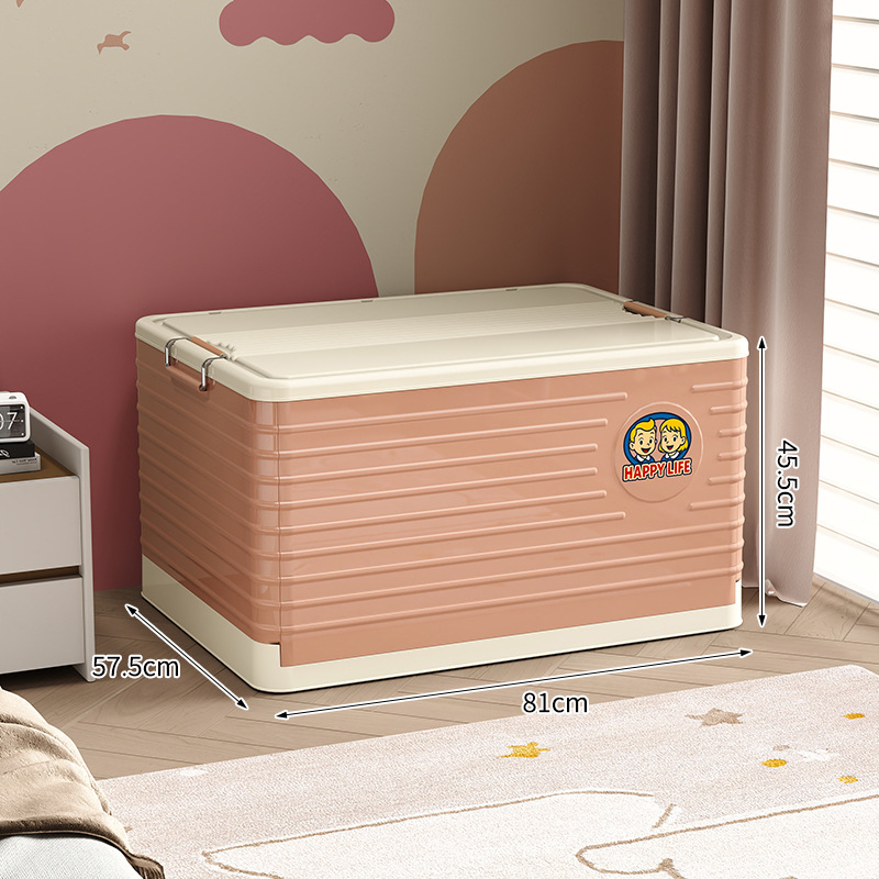 Laikymo dėžė iš PP, HIPS ir plieno; talpa 0-5 L; dangtis atsidaro; atspari vandeniui ir dulkėms; universali drabužiams, antklodėms ir žaislams