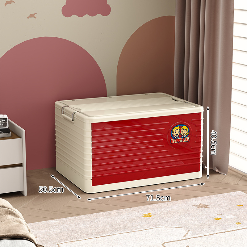 Laikymo dėžė iš PP, HIPS ir plieno; talpa 0-5 L; dangtis atsidaro; atspari vandeniui ir dulkėms; universali drabužiams, antklodėms ir žaislams