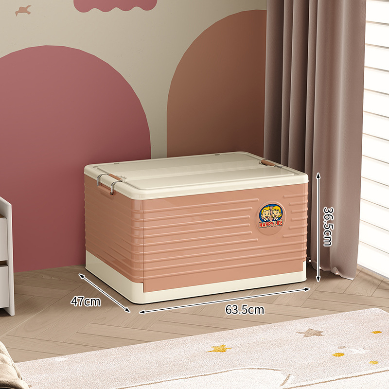 Laikymo dėžė iš PP, HIPS ir plieno; talpa 0-5 L; dangtis atsidaro; atspari vandeniui ir dulkėms; universali drabužiams, antklodėms ir žaislams