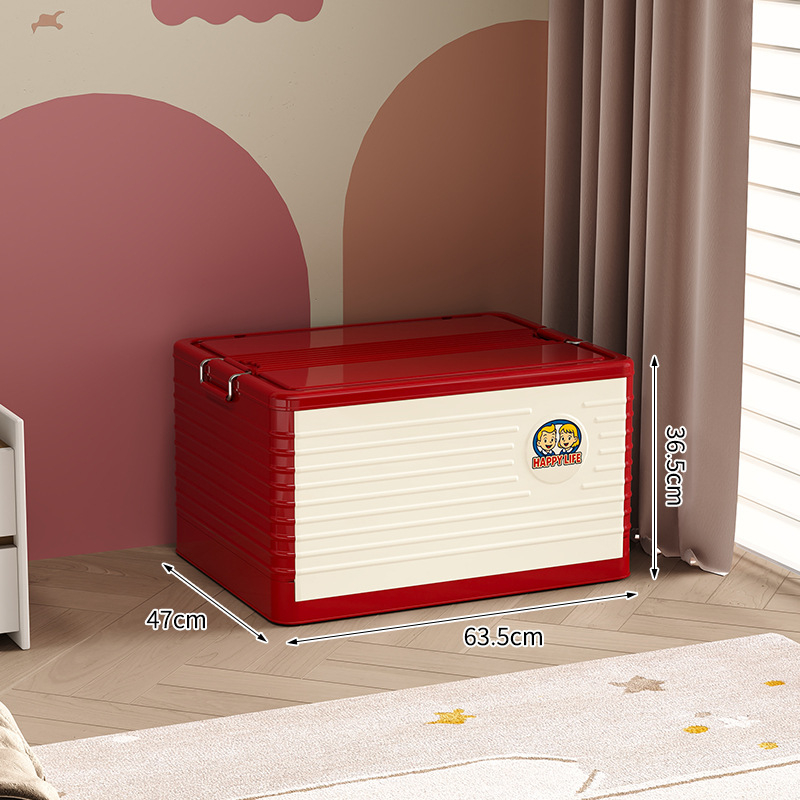 Laikymo dėžė iš PP, HIPS ir plieno; talpa 0-5 L; dangtis atsidaro; atspari vandeniui ir dulkėms; universali drabužiams, antklodėms ir žaislams