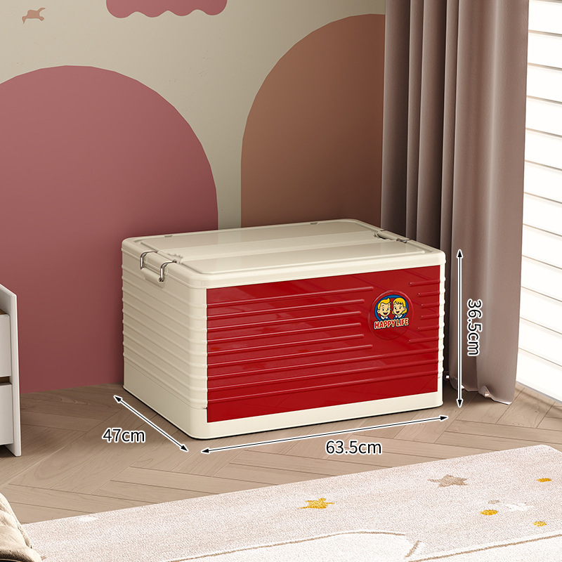 Laikymo dėžė iš PP, HIPS ir plieno; talpa 0-5 L; dangtis atsidaro; atspari vandeniui ir dulkėms; universali drabužiams, antklodėms ir žaislams