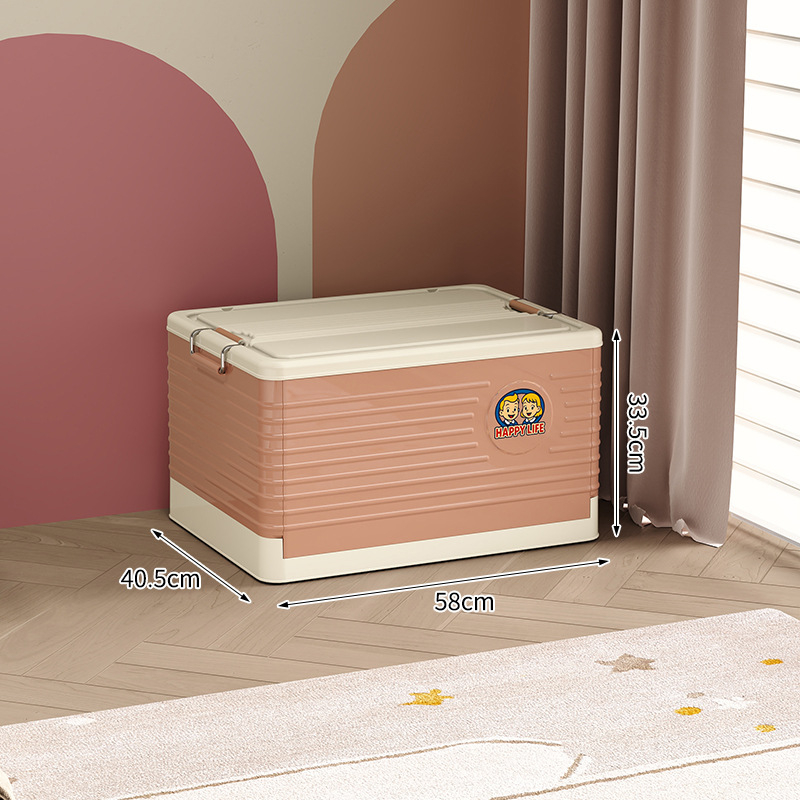 Laikymo dėžė iš PP, HIPS ir plieno; talpa 0-5 L; dangtis atsidaro; atspari vandeniui ir dulkėms; universali drabužiams, antklodėms ir žaislams