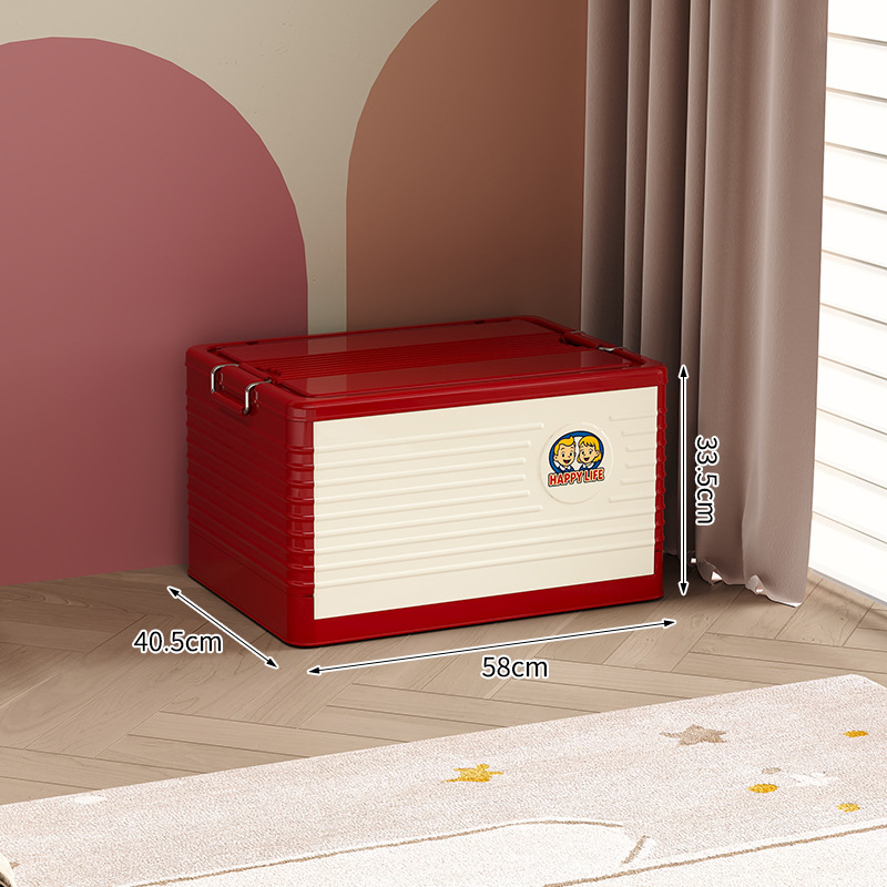 Laikymo dėžė iš PP, HIPS ir plieno; talpa 0-5 L; dangtis atsidaro; atspari vandeniui ir dulkėms; universali drabužiams, antklodėms ir žaislams