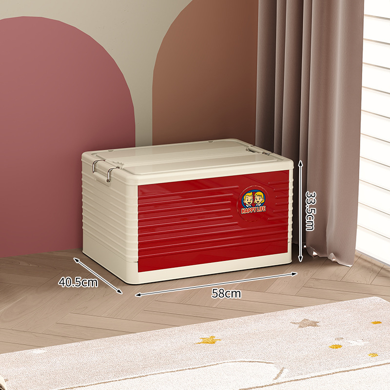 Laikymo dėžė iš PP, HIPS ir plieno; talpa 0-5 L; dangtis atsidaro; atspari vandeniui ir dulkėms; universali drabužiams, antklodėms ir žaislams