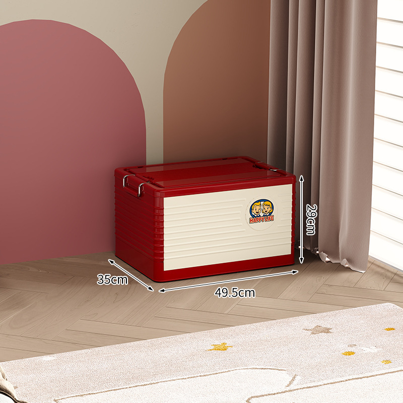 Laikymo dėžė iš PP, HIPS ir plieno; talpa 0-5 L; dangtis atsidaro; atspari vandeniui ir dulkėms; universali drabužiams, antklodėms ir žaislams