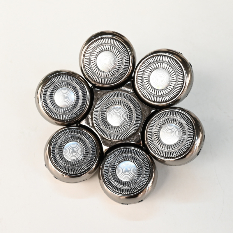 Електрическа самобръсначка с плаваща глава, роторна глава с 3 ножа, пълно измиване на корпуса, издръжливост над 60 минути, презареждаща се