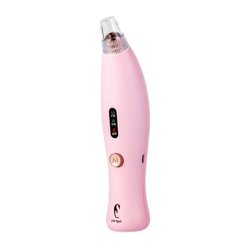 Elektrinis sukamasis juodųjų spuogų siurbimo prietaisas, Force is good, juodųjų spuogų siurbimas, ABS korpusas, trečias greitis