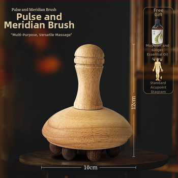 Meridiaaniharja kõhtu masseerimiseks – Kõhu masseerija, jalgade kõõluste massaaži tööriist, impulsi puhastus seade (Bränd: Zhebao; Spetsifikatsioonid: Regular; Kaal: 200 g; Kast: 100 tk)