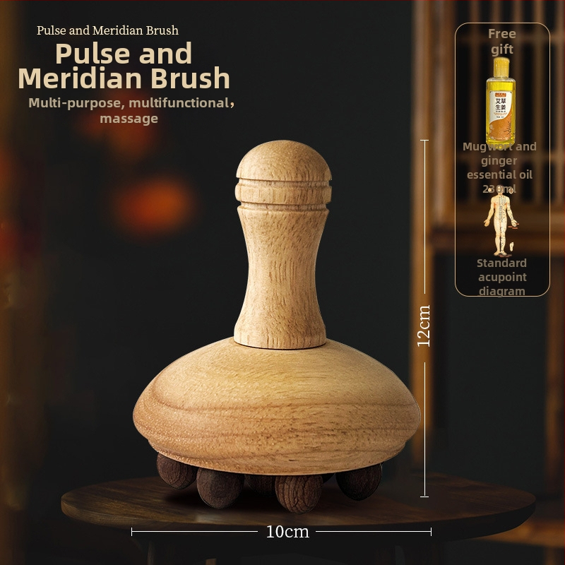 Meridiaaniharja kõhtu masseerimiseks – Kõhu masseerija, jalgade kõõluste massaaži tööriist, impulsi puhastus seade (Bränd: Zhebao; Spetsifikatsioonid: Regular; Kaal: 200 g; Kast: 100 tk)