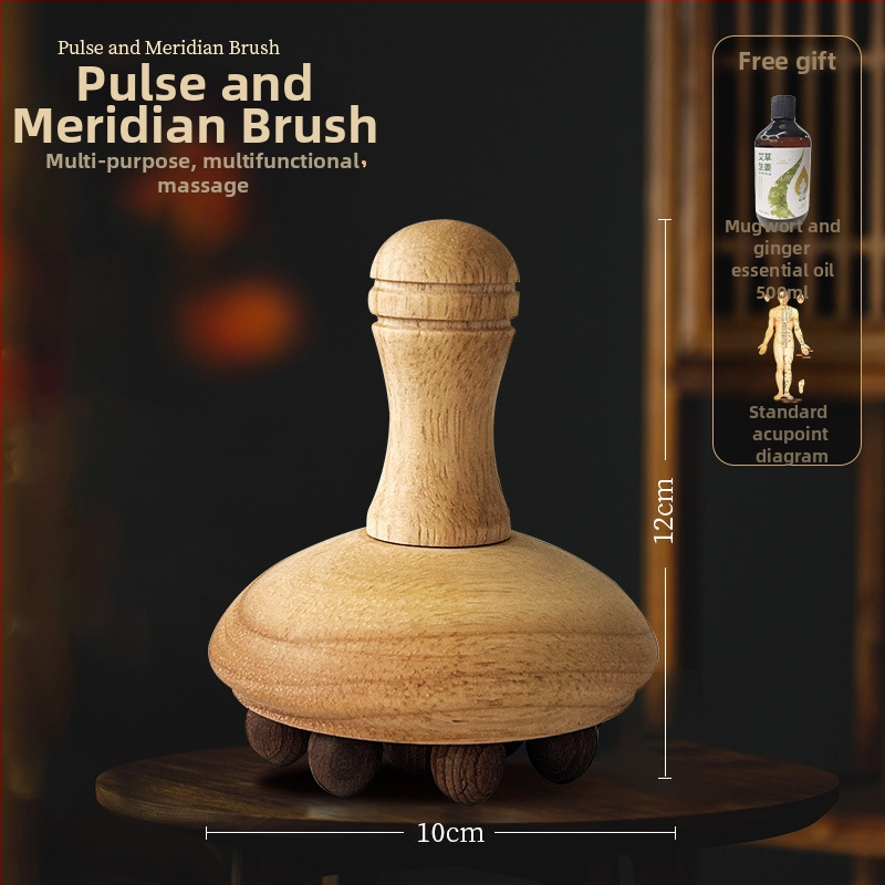 Meridiaaniharja kõhtu masseerimiseks – Kõhu masseerija, jalgade kõõluste massaaži tööriist, impulsi puhastus seade (Bränd: Zhebao; Spetsifikatsioonid: Regular; Kaal: 200 g; Kast: 100 tk)