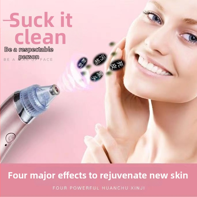 Čistič pórov – Prístroj na odsávanie čiernych škvŕn, 5-stupňové nastavenie, ABS kryt, uvedený na trh v roku 2020