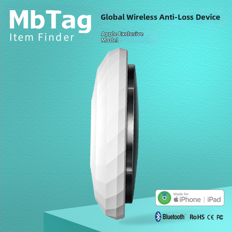 Mb-P18 Bluetooth uztvērējs un globālais atrašanās vietas meklētājs iOS sistēmai, baterijas darbības laiks 1 gads, svars 9 g