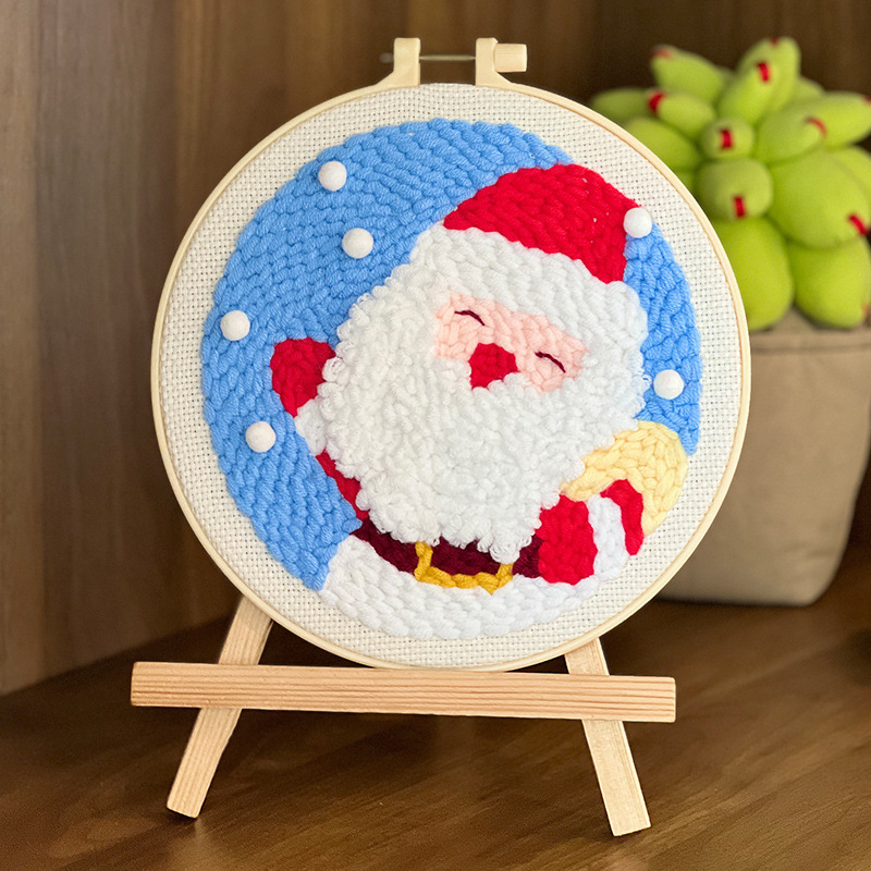 Audinio siuvimo rinkinys su gyvūnų karikatūrų motyvais — kryžminio siuvimo rinkinys, kitas siuvimo tipas, modernus minimalistinis stilius