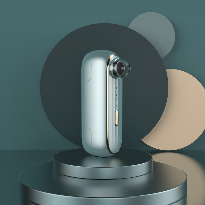 Porų valymo ir spuogų šalinimo įrenginys su HD vizualizacija, neigiamas vakuumo slėgis, 3 režimai, 4 siurbimo antgaliai, magnetinis įkrovimas