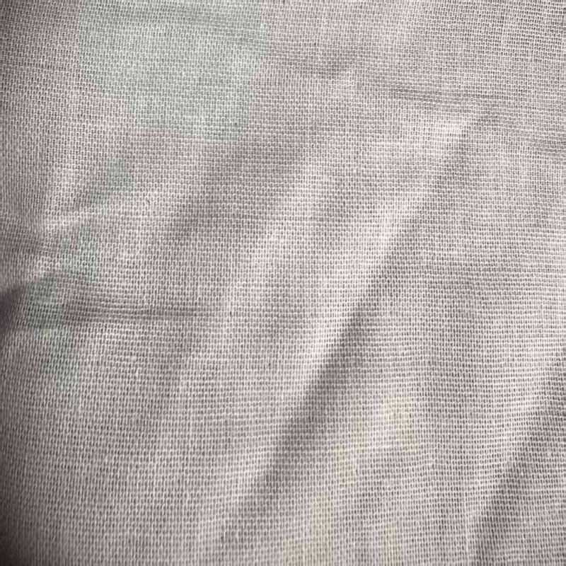 Kétszeres pamut géz anyag digitális nyomással, félfehérített, 100% pamut, sima szövés