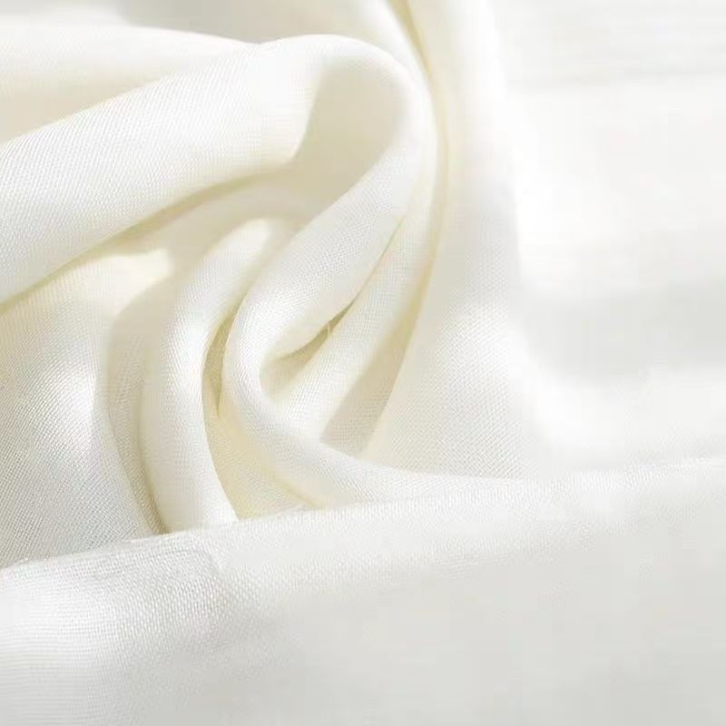 Kétszeres pamut géz anyag digitális nyomással, félfehérített, 100% pamut, sima szövés