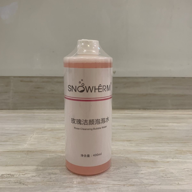 Ūdens elpūstu burbuļu ierīce sejai un ķermenim — zīmols Bubble water, modelis Bubble liquid, kopšana sejas un ķermeņa, izlaists 2025