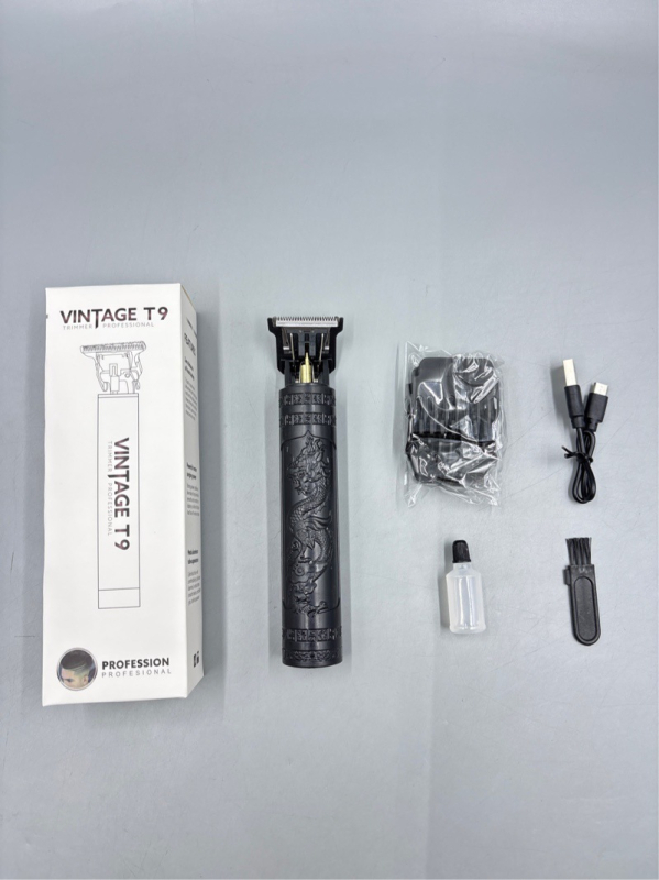 Frizer i dvostrano namijenjeni električni brijač za kućnu upotrebu, oštrice od titanovog legura, odvojiva i periva glavica za šišanje, univerzalna upotreba, nije vodootporan