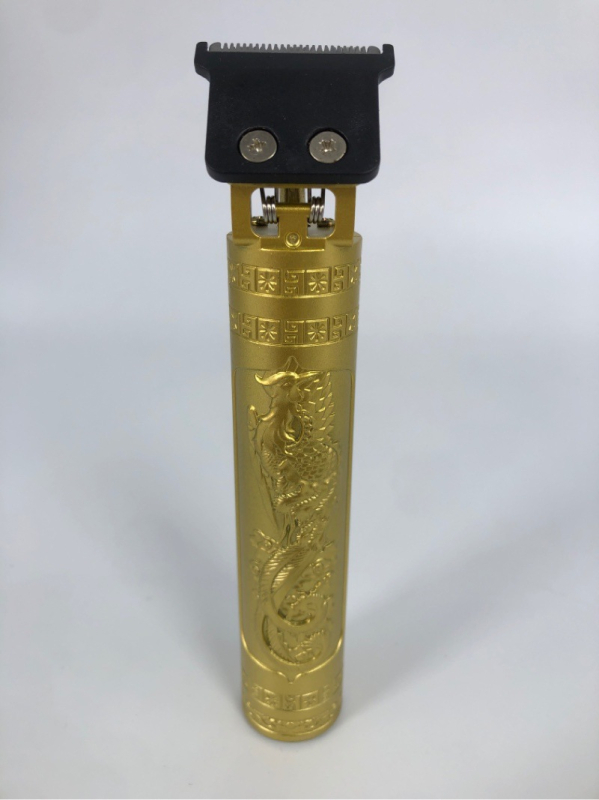 Frizer i dvostrano namijenjeni električni brijač za kućnu upotrebu, oštrice od titanovog legura, odvojiva i periva glavica za šišanje, univerzalna upotreba, nije vodootporan