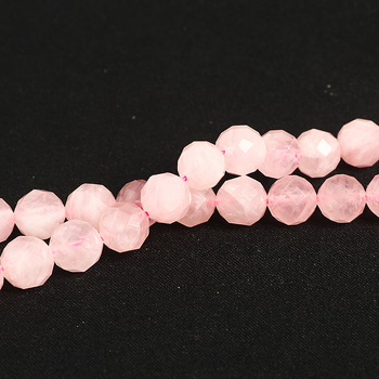 Labave perle Madagascar prah kristal, okrugle, polirane, brend Also butterfly